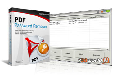 PDF Password Remover v3.12 نرم افزاری برای حذف کلمه عبور کتاب های الکتریکی