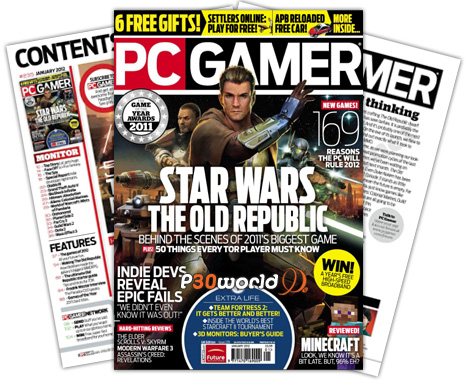 ماهنامه PC Gamer UK – January 2012