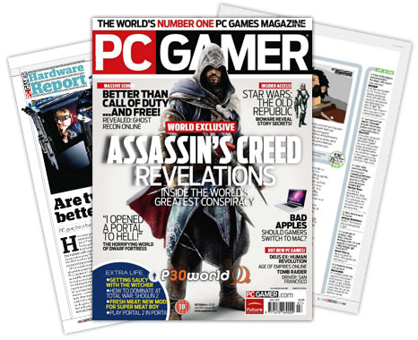دانلود PC Gamer July 2011 – ماهنامه پی سی گیمر ماه جولای 2011