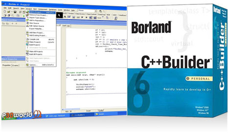 دانلود Borland C++ Builder 6 Enterprise Edition 2011  نسخه جدید نرم افزار برنامه نویسی برلند سی پلاس پلاس