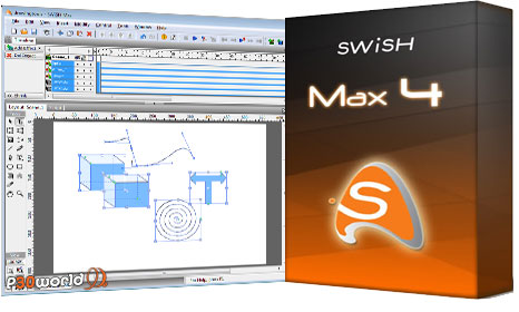 ساخت تصاویر فلش حرفه ای توسط SWiSH Max v4.0 Build Date 2011.06.20
