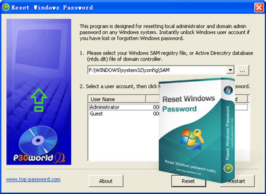دانلود Reset Windows Password v1.70 – نرم افزار حذف و غیر فعال کردن رمز عبور ویندوز