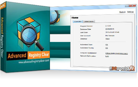 دانلود Advanced Registry Clear v2.1.8.8 – نرم افزار بهینه سازی و رفع مشکلات رجیستری