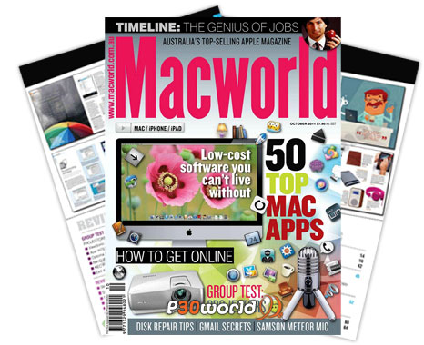 ماهنامه مک ورلد ماه اکتبر 2011 – Macworld AU October 2011