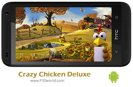 دانلود Crazy Chicken Deluxe v2.5.0 – بازی مرغ های دیوانه برای اندروید