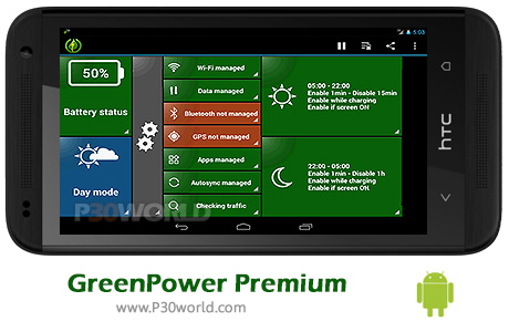 دانلود GreenPower Premium v9.12.1 – نرم افزار کاهش مصرف باتری اندروید