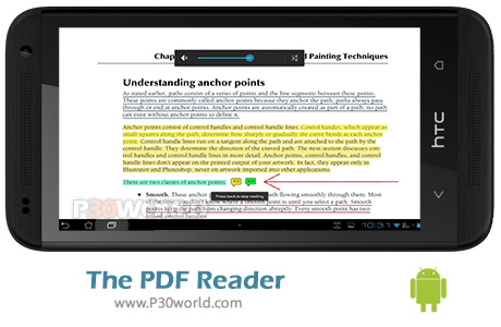 دانلود The PDF Reader v2.5.1 – نرم افزار کتابخوان اندروید