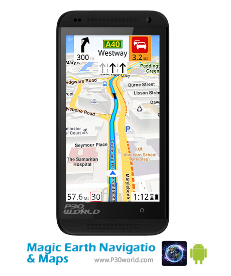 دانلودMagic-Earth-Navigation-Maps