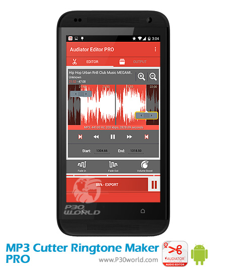 دانلود MP3 Cutter Ringtone Maker PRO